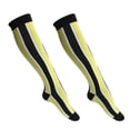 thumbnail image 1 of Medias de compresión para mujer, medias deportivas para correr, trotar, senderismo, pies, , pierna Negro amarillo m s Yuyangstore Calcetines de compresión, 1 of 6