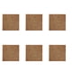 thumbnail image 5 of 6x Revestimientos para cajas nido de pollos Esteras para nidos de gallinas Suministros de coco para aves de corral Gallinero reutilizable 20x20cm, 5 of 9