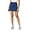 In the Navy, variant on Bali Women's B Kind Smoothing-Skort with Built-in-Shorts DF2004, White, Medium