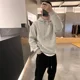 thumbnail image 4 of Sudadera con capucha para hombre, ropa de calle lisa, nueva sudadera, camisetas cálidas de invierno, sudadera con capucha holgada para hombre, oferta de bienvenida, sudadera sencilla de una pieza Emo, 4 of 5