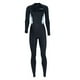 thumbnail image 3 of Traje de neopreno Cola de cuerpo completo con cremallera frontal Negro M, 3 of 8