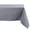 Gray, variant on DII 60x84" Modern Style Cotton Solid Chambray Tablecloth in Blue