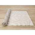 thumbnail image 6 of Rug Branch Modern Organic, Tonal/Solid White Indoor Area Rug - 8' x 11', 6 of 8