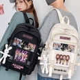 thumbnail image 3 of SY1 BLACKPINK Mochila Niños Estudiante De Gran Capacidad Impermeable Transpirable Personalidad De Moda Multiusos Mujer Bolsos Y, 3 of 4