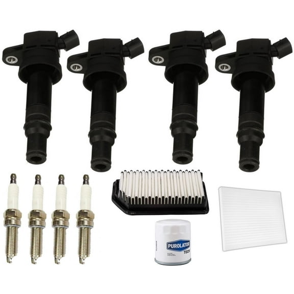 Ignition Coil Spark Plugs & Filters For Kia Forte Koup 1.6L Turbo 2014-2015