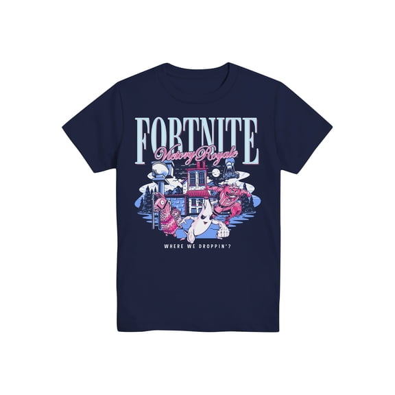 Fortnite, Boys' Graphic T-Shirt, Flush Factory, Sizes XS-2XL (4-18)