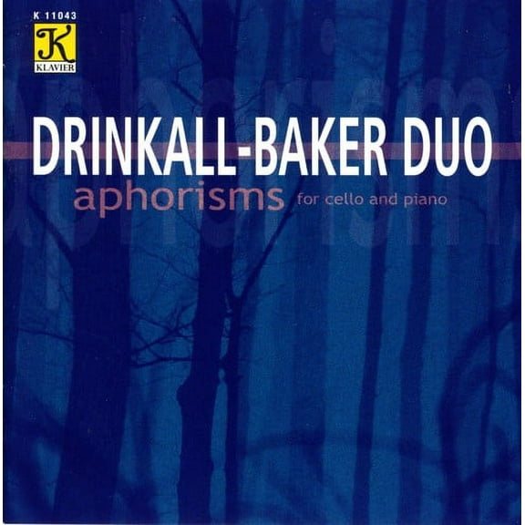Dian Baker - Drinkall/Baker : Aphorisms - Music & Performance - CD