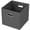 Grey, variant on Fabric Foldable Storage Cube Bins with Dual Handles, Organizer Baskets for Home Storage