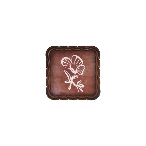 Bloomingville Rubberwood Photo Frame, Natural