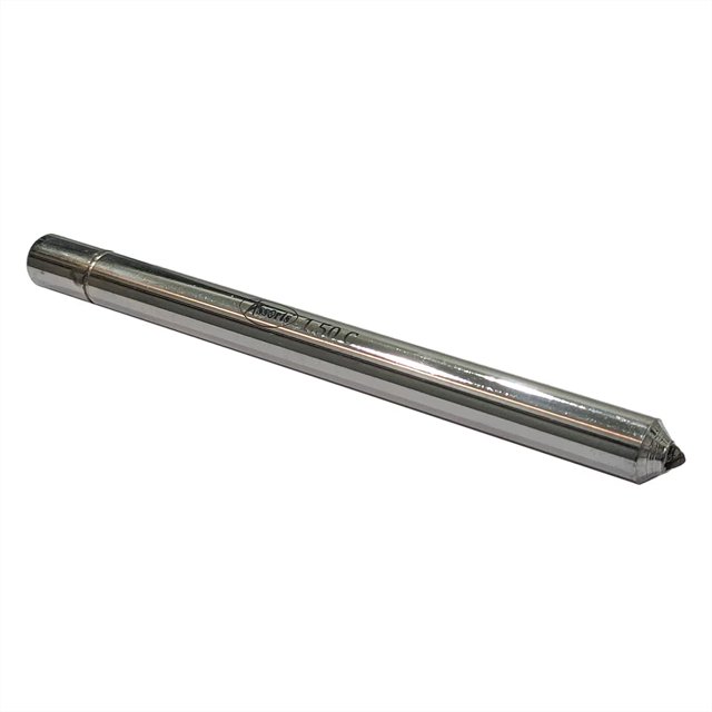 1.5 Carat Diamond dresser single point for grinding wheels diameter 1/2" x 6" Inch long