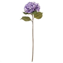 32.5" x 9" Purple Hydrangea Stem 3/Bag