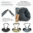 thumbnail image 3 of Hunting Heated Hand Warmer Cold Weather USB Adjustable Storage Zipper Pocket Heater Portable Hunters Camper Tourist Device Khaki, 3 of 8