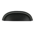 thumbnail image 1 of 3 in. 96 mm Center-Center Style Cup, Cabinet Pull, Matte Black, 1 of 1