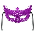 thumbnail image 2 of BYHONG Carnival Masquerade Mardi Gras Party Festival Party Hot Pink One Size, 2 of 5