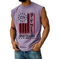thumbnail image 3 of Youpwaven 250 Anniversary USA Shirt for Men, 1776 We The People Patriotic Tank Top, 250 Year American Anniversary Flag Muscle Tee, 3 of 6