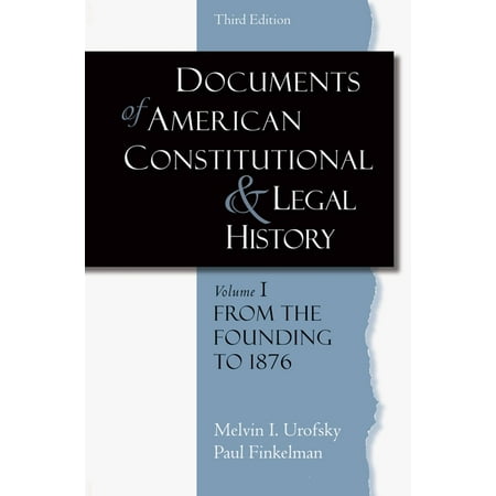 UPC: 9780195323115 | Documents of American Constitutional & Legal History: Documents of American Constitutional and Legal History (Paperback)