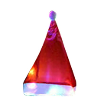 

EQWLJWE Markdown 1pcChristmas Hat Pendant Christmas Tree Ornament LED Color Light Shining Hat Toy