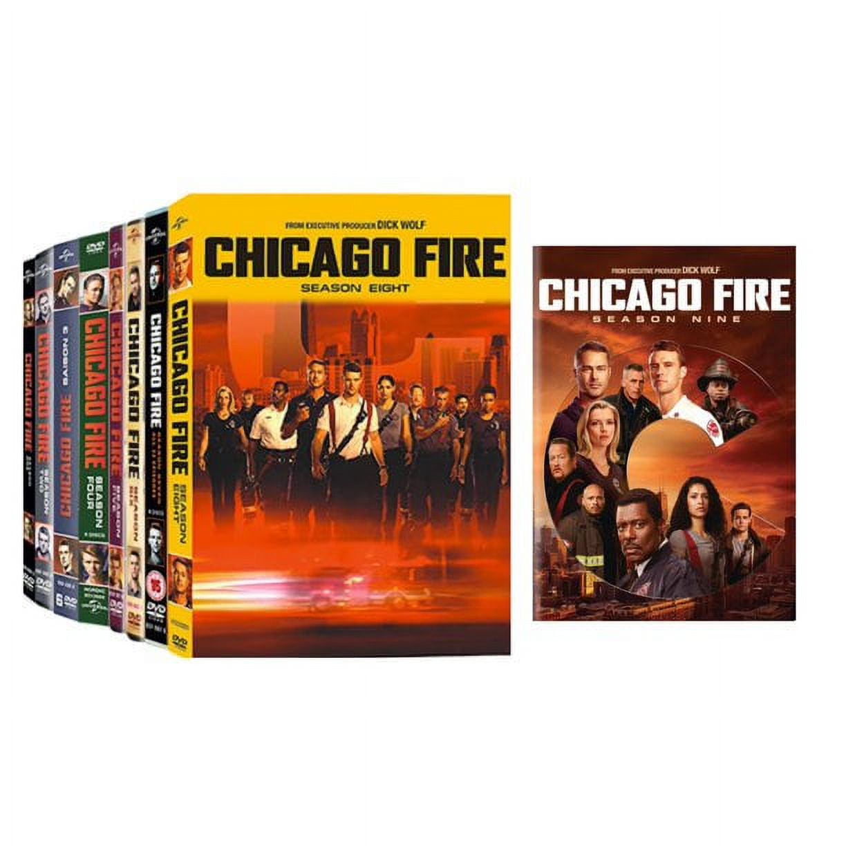 Chicago Fire Complete Series Seasons 1-9 DVD Box Set + Bonus