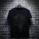 thumbnail image 3 of Camiseta negra de alta calidad para hombre, camisetas holgadas de gran tamaño para hombre, camisetas holgadas con estampado gráfico de poliéster, ropa barata y de verano de alta calidad, talla XL, 3 of 5