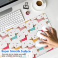 thumbnail image 4 of Long Mouse Pads for Desk,Colorful Funny Dachshund Desk Mats on Top Of Desks, Desk Mouse Pad Extra Large with 3mm Non-Slip Base and Stitched Edge for Gaming,Office,Work,Home 31.5"x15.7", 4 of 6
