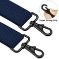 thumbnail image 2 of Buyless Fashion Heavy Duty 2 Pack Suspenders for Men - 48" Adjustable Straps 1 1/2" - X Back with Strong Hooks - 5146-2-Navy, 2 of 7