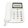 thumbnail image 1 of Big Button Phone, High Volume Corded Landline Telephone Easy To Read Caller ID White Professional  For Home, 1 of 8