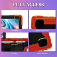 thumbnail image 5 of JBuwsdan for Urao X109 Tablet 10.1 Inch Tablet Case,Shockproof Heavy Duty Built-in Kickstand with Shoulder Strap Case for Urao X109 Android 16 Tablets 2026(Red/Black), 5 of 7