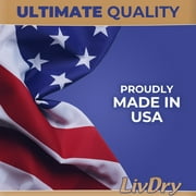 LivDry Ultimate Leak Proof Pull Ups for Women and Men, Night Absorbent Incontinence Underwear, Small (72-Pack)