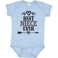 thumbnail image 3 of Inktastic Best Niece Ever from Aunt Girls Baby Bodysuit, 3 of 5