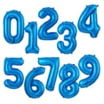 thumbnail image 1 of Tamaño gigante 40 y 42 pulgadas Azul / Rosa Número grande Globos de aluminio 0-9 Cumpleaños Boda Compromiso Fiesta Decoración Globos Niños Suministros de bolas Tan Jianjun  unisex, 1 of 2