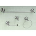 thumbnail image 7 of Kingston Brass BAHK192478BB American Classic Bathroom Accessory Set, Brushed Brass - 4 Piece, 7 of 7
