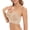 Beige, variant on Lace Bralettes for Women Bralette Padded Lace Bandeau Bra