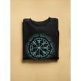 thumbnail image 3 of Vegvisir Symbol Sweatshirt Men -Image by Shutterstock, Male Medium, 3 of 4