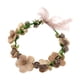 thumbnail image 2 of Boho Wreath Diadema Nupcial Mujer Chica Guirnalda de judías Hugo corona de pelo, 2 of 7