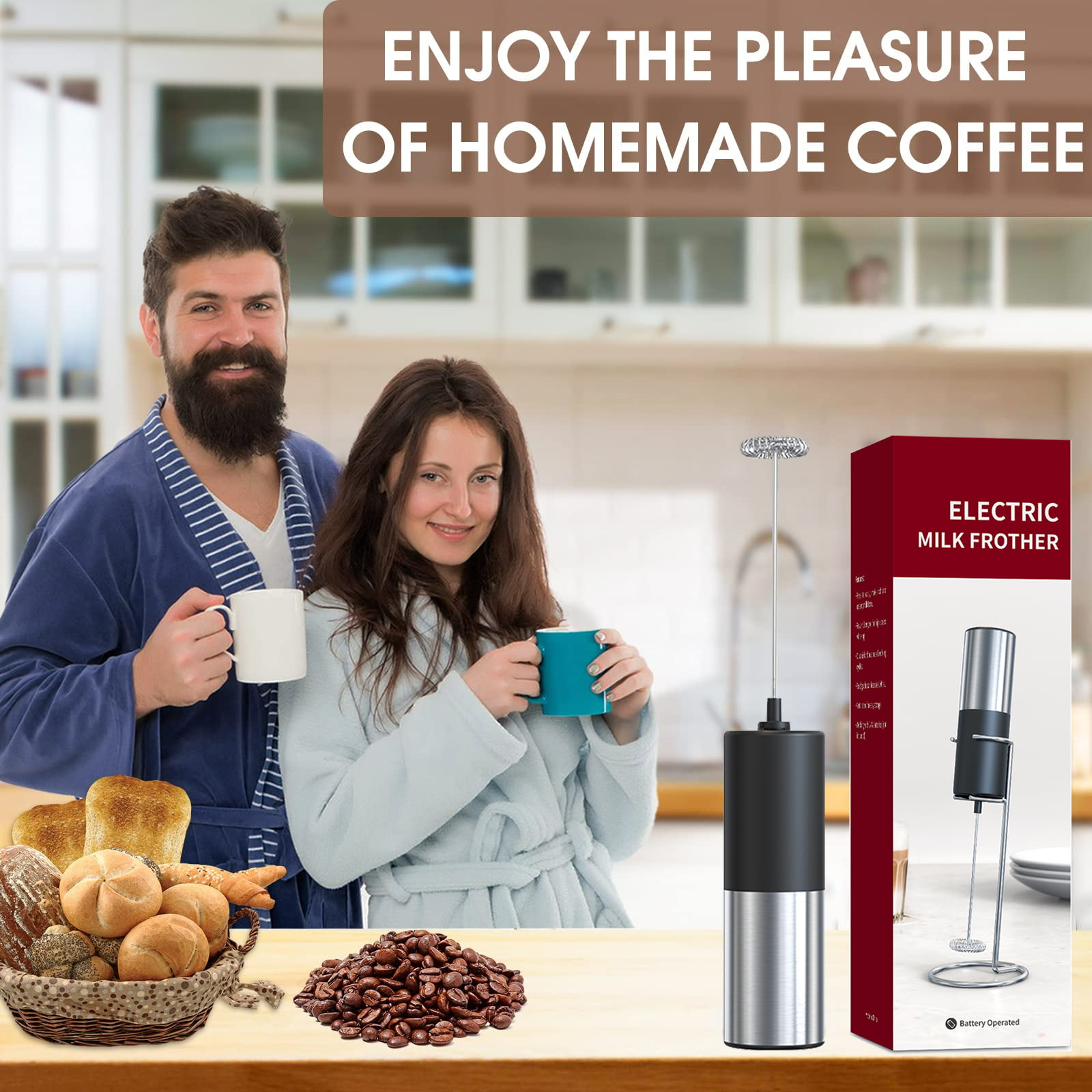 Portable Milk Frother Makes Latte and More - STiR Coffee and Tea Magazine