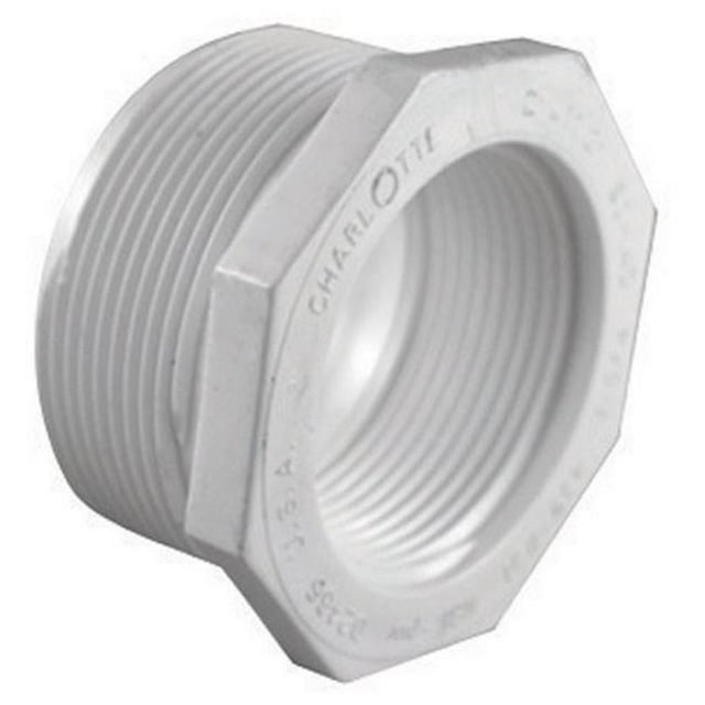 Charlotte Pipe & Foundry PVC021121800 1 x 0.5 Po Bague de Réducteur en PVC