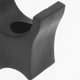 thumbnail image 3 of NUOLUX 6Ud Pieza De Soporte Para De Color Negro Con Instalación Sin Herramientas Y Protección, 3 of 8