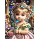thumbnail image 1 of Pintura de diamante 5D DIY taladro redondo completo Lolita niña decoración del hogar 30x40cm, 1 of 9