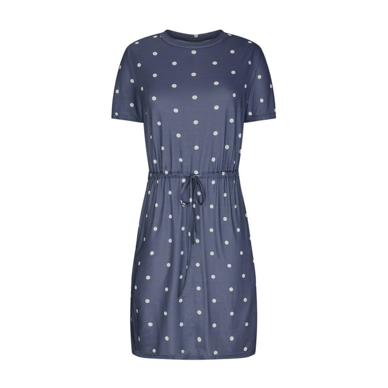 princess polly baby blue dress Topshop Day dress - dark blue - (Pre-owned)