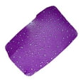 thumbnail image 4 of Women Crystal Rhinestone Fishnet Net Mesh Stockings Tights Women Crystal Pantyhose Purple, 4 of 7