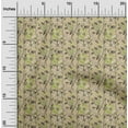 thumbnail image 2 of oneOone Polyester Spandex Dusty Green Fabric Floral Sewing Craft Projects Fabric Prints By Yard 56 Inch Wide, 2 of 4