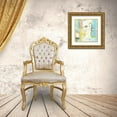 thumbnail image 3 of Fuchs, Jodi 15x15 Gold Ornate Wood Framed with Double Matting Museum Art Print Titled - Travelogue I, 3 of 4
