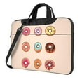 thumbnail image 1 of Donut Texture Design Laptop Bag, 13 inch Laptop or Tablet, Business Casual Laptop Bag, 1 of 8