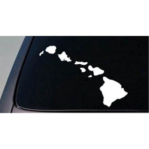 HAWAII state 6" sticker decal car truck window college football basketball *C675*