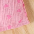 thumbnail image 4 of Xyant Toddler Baby Girl Clothes Knit Floral Fly Sleeve Tops Shorts Cute Summer Spring Outfits Infant Baby Girl Clothing Set (Red,6-9 Months), 4 of 6