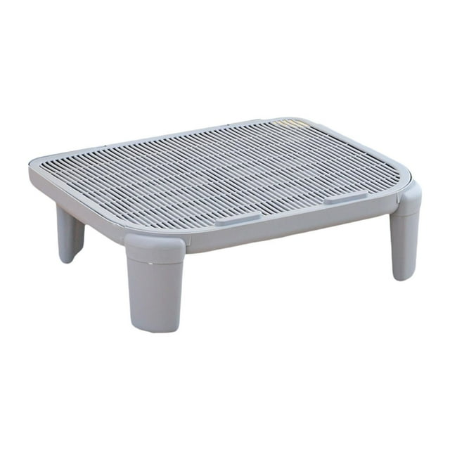 Rampa para de gatos, reutilizable, antideslizante, portátil, para el pie de cama de gatitos, para dormitorio, suministros para mascotas Gris