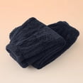 thumbnail image 6 of FAIWAD Kids Plush Pants Elastic Waist Solid Color Fleece Joggers Boys Girls Soft Warm Loungewear, 6 of 7