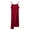 Red, variant on NAFUU Nightgowns For Women Sleeveless Nightdress Full Slips Sleep Dresses Solid Color Soft Spaghetti Strap Dress Sleepwear