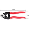 thumbnail image 2 of Protable Stainless Steel Precision Wire Rope Bicycle Cutter For Cable Cutter Balustrade Balustrade DIY Decking Clothes Line Winches，Red, One Piece, 2 of 5