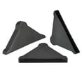 thumbnail image 1 of Unique Bargains PP Corner Protector Triangle 37x5mm for Ceramic, Glass, Metal Sheets Black 50pcs, 1 of 6
